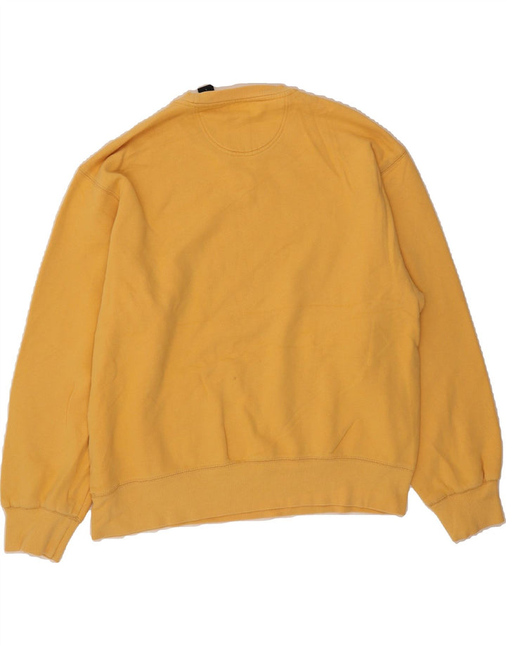 IZOD Mens Sweatshirt Jumper Large Yellow Cotton Vintage Izod and Second-Hand Izod from Messina Hembry 