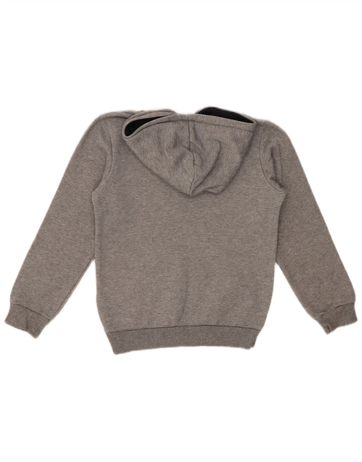 PUMA Sweat à capuche graphique pour garçon 9-10 ans Gris