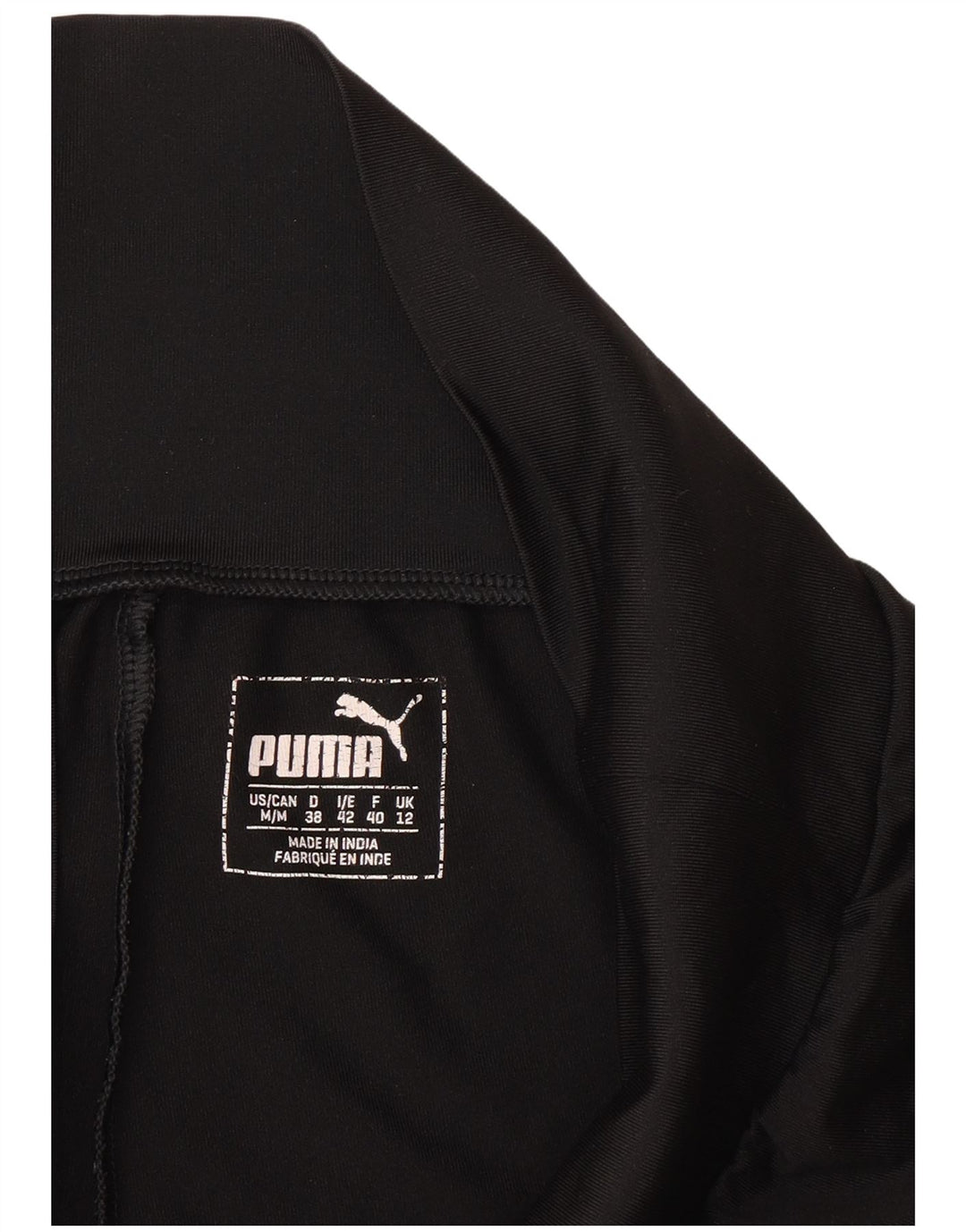 Puma Legging Capri Femme UK 42 Noir Moyen Polyester