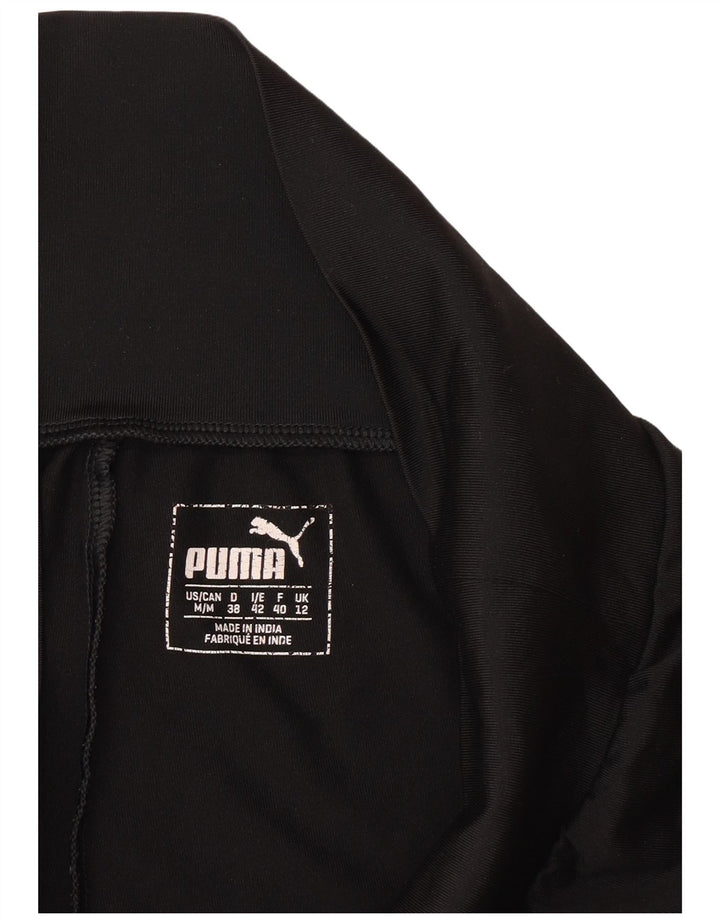 Puma Legging Capri Femme UK 42 Noir Moyen Polyester