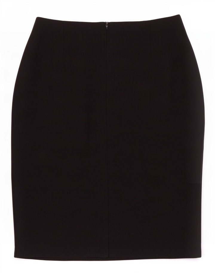 Marks & Spencer Jupe crayon pour femme UK 14 Medium W28 Viscose noire