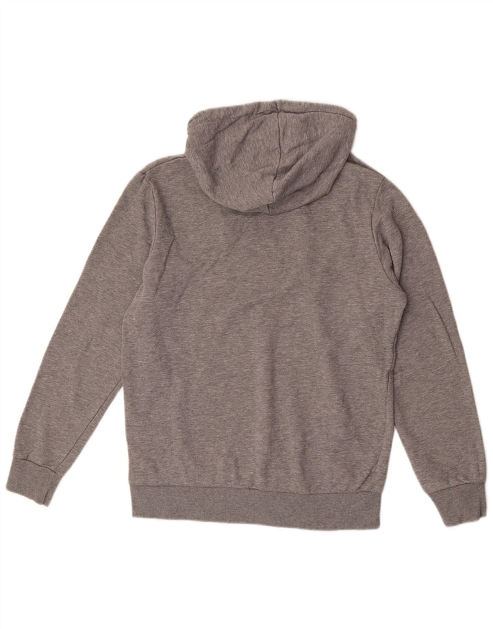 Jack & Jones Pull à Capuche Homme Gris Moyen Moucheté Coton