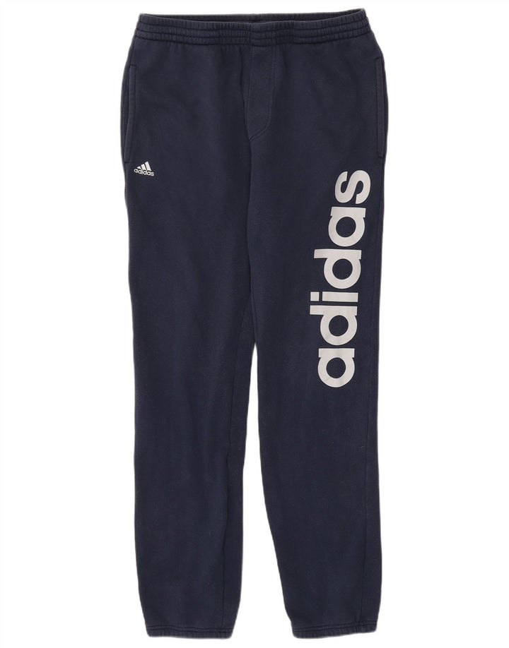 Adidas Pantalon de Survêtement Climalite Graphic Joggers Homme Bleu Marine Moyen