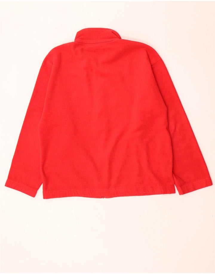 Sergio Tacchini Veste polaire pour homme UK 40 Large Rouge Polyester