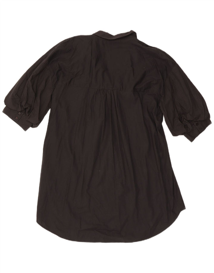 Zara Robe chemise pour femme UK 44 Noir moyen