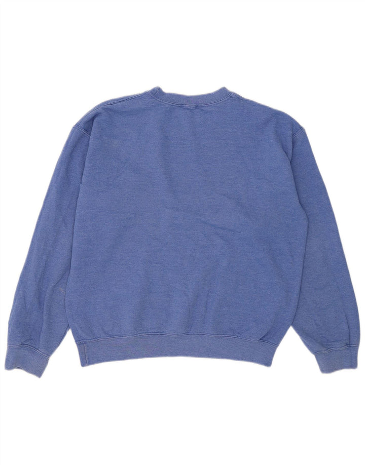 Topshop Sweat-shirt pour femme UK 12 Bleu moyen