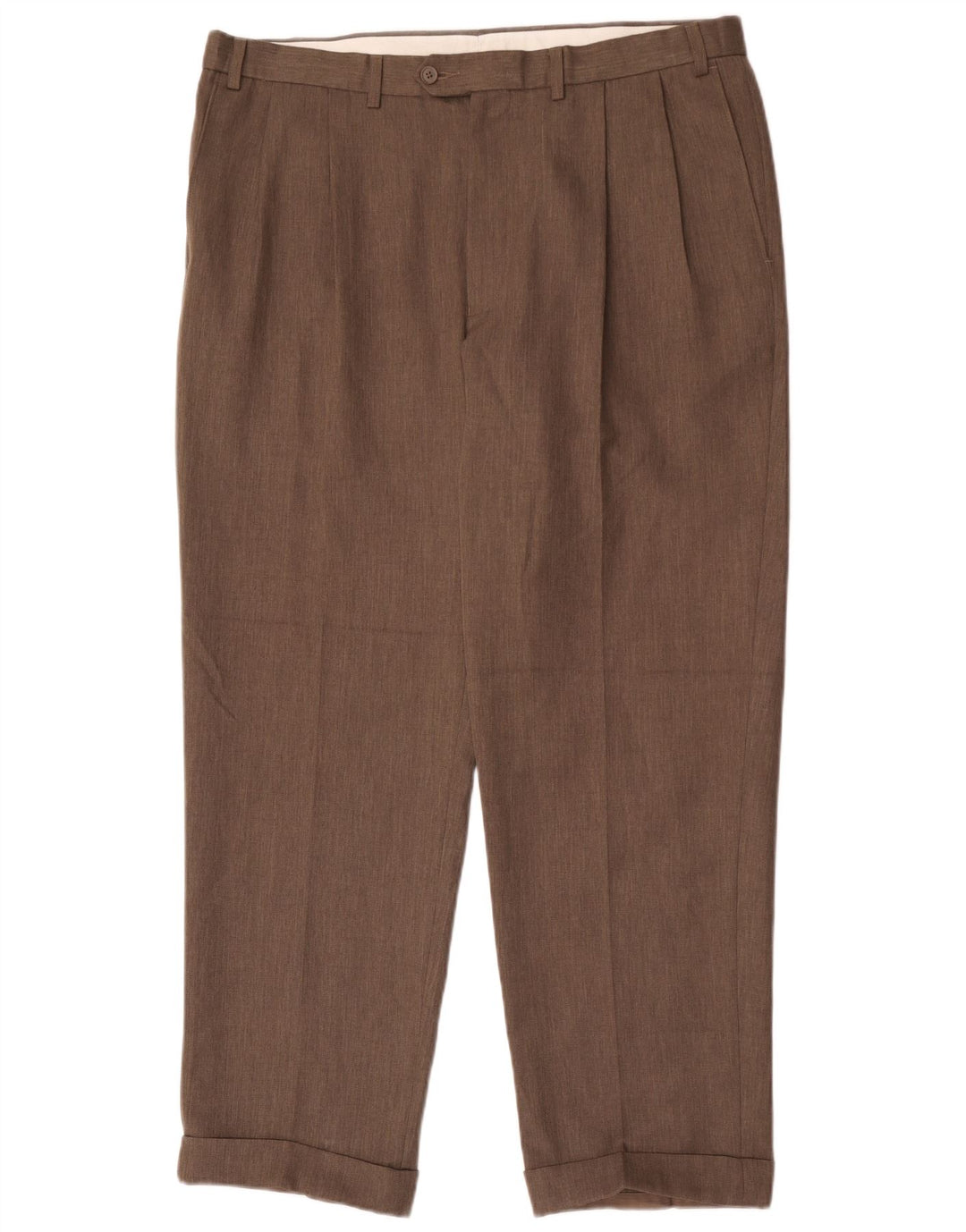Marks & Spencer Pantalon de costume pour homme W38 L31 Gris Polyester
