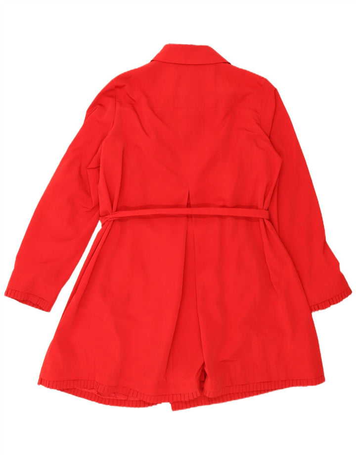 Marina Rinaldi Trench-coat croisé pour femme UK 16 Large Rouge