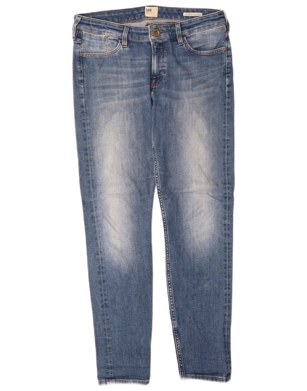 Lee Jean Skinny Scarlett Selvage Femme W30 L31 Bleu Coton