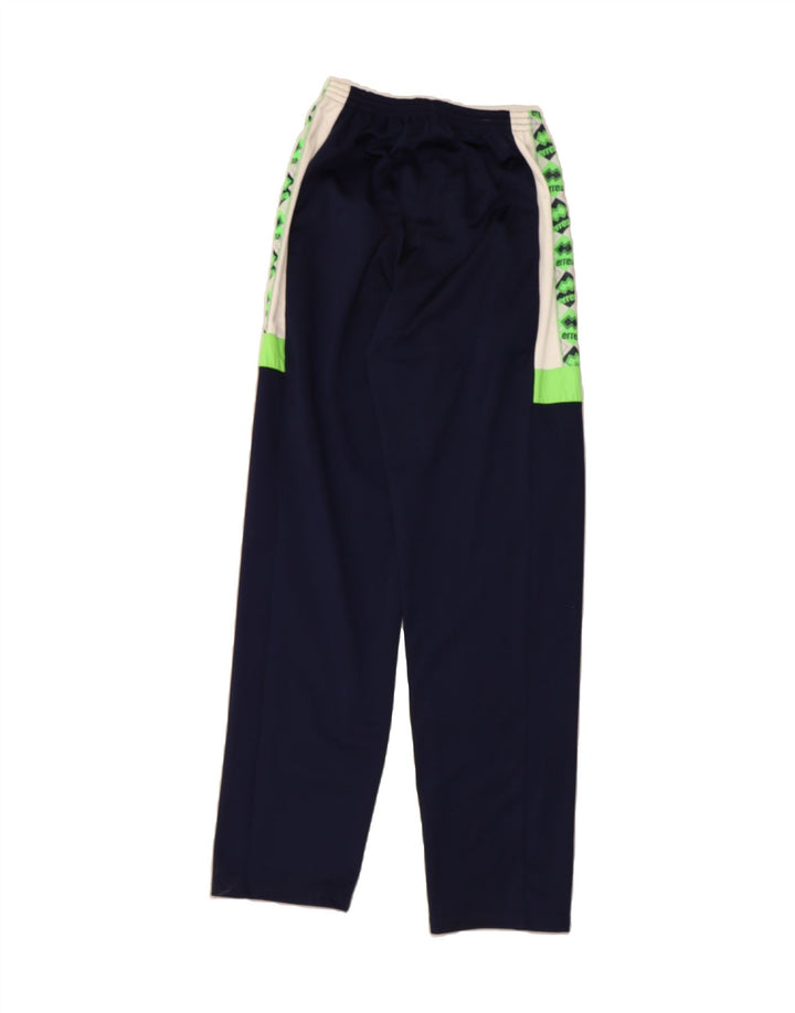 ERREA Mens Tracksuit Trousers Joggers Medium  Navy Blue Colourblock Vintage Errea and Second-Hand Errea from Messina Hembry 