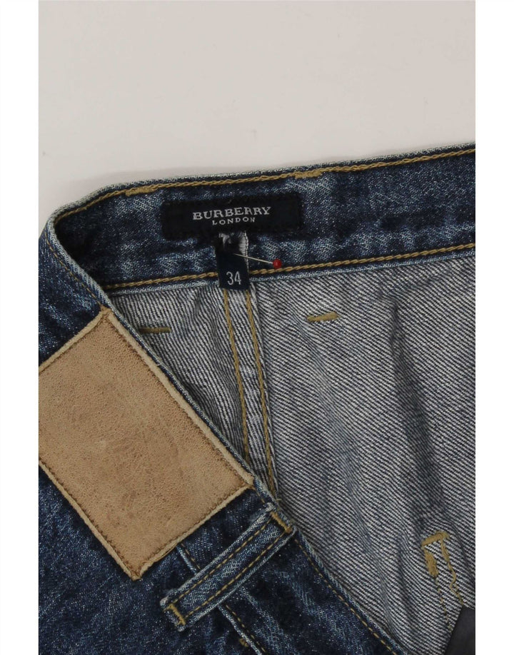 Burberry Jean Droit W34 L29 Homme Bleu