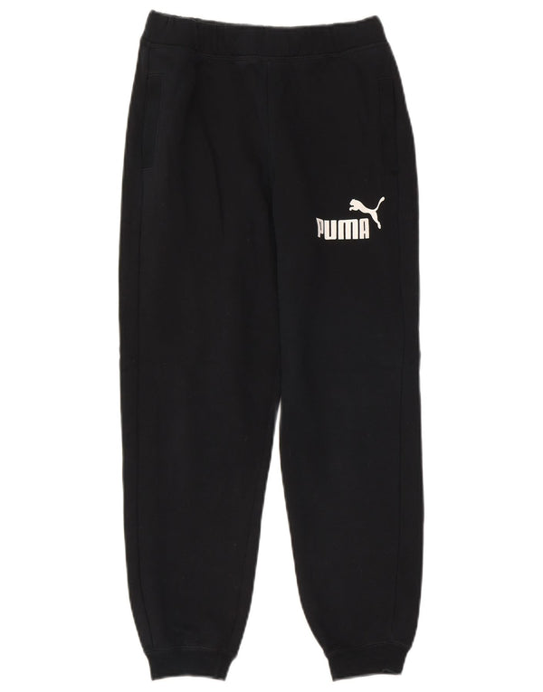 Puma Pantalon de Survêtement Graphique Garçon 11-12 ans Noir Coton