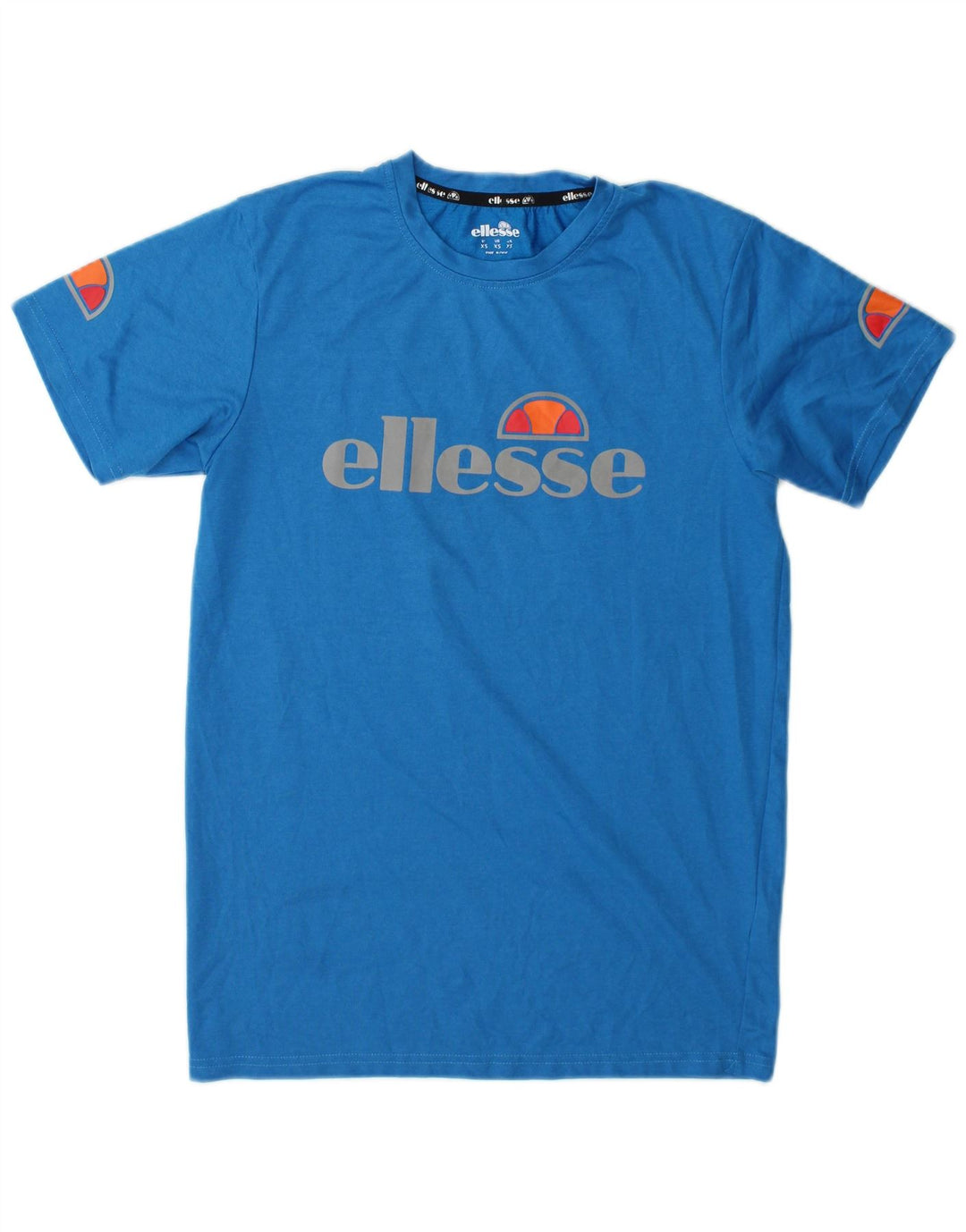 Ellesse Homme T-Shirt Graphique Top XS Bleu Polyester