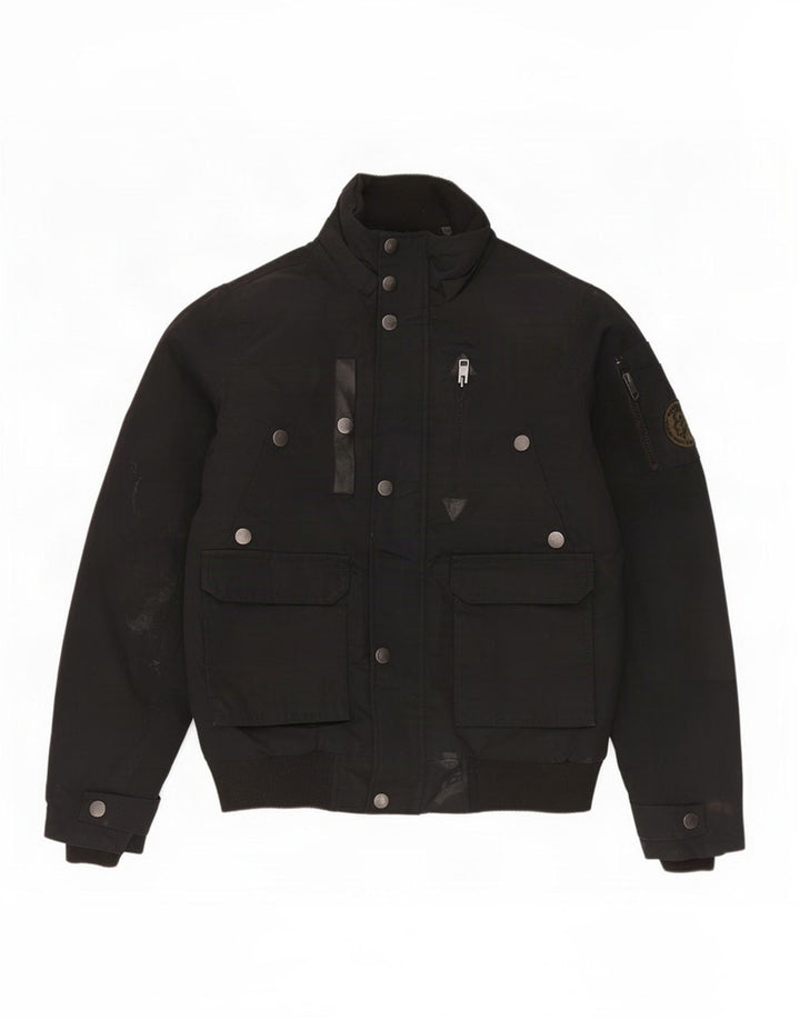 Diesel Veste coupe-vent garçon 13-14 ans Bleu marine Polyester