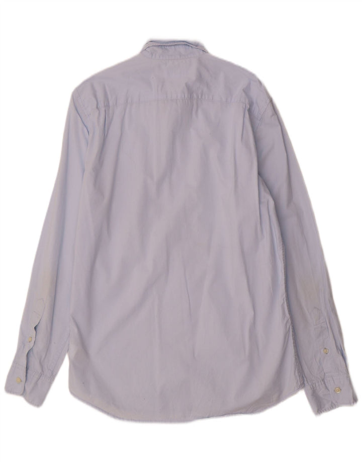 Gap Chemise Slim Fit Homme Bleu Moyen Coton