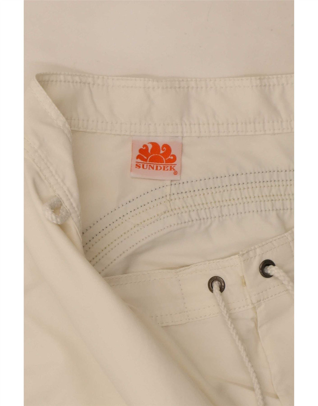 Sundek Short de bain homme grand blanc