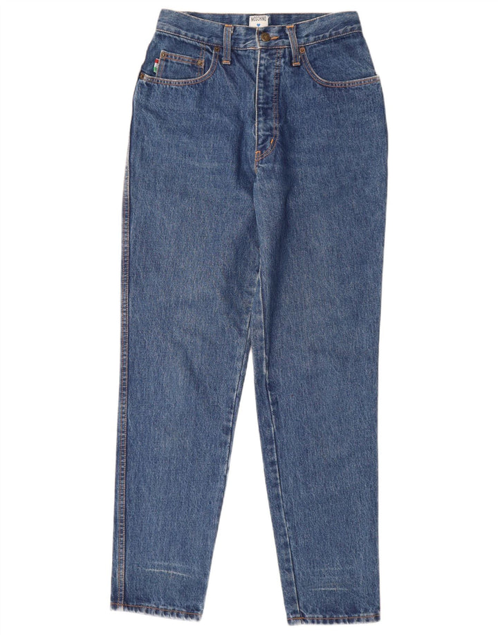 Moschino Jean Fuselé Femme W28 L30 Bleu