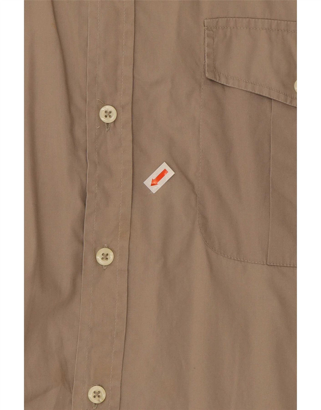 Fila Chemise Homme Beige Moyen Coton