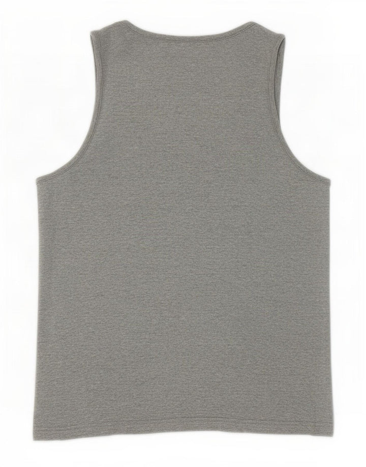 Puma Débardeur Graphic Homme Petit Gris Coton