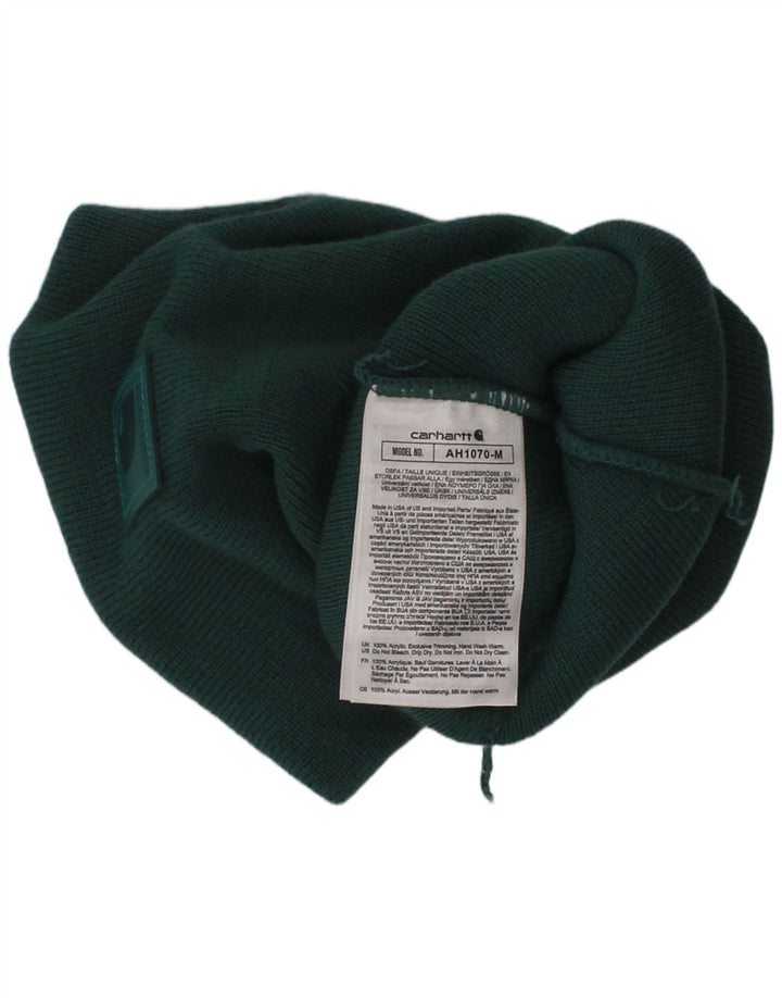 Carhartt Bonnet Homme Taille Unique Vert Acrylique