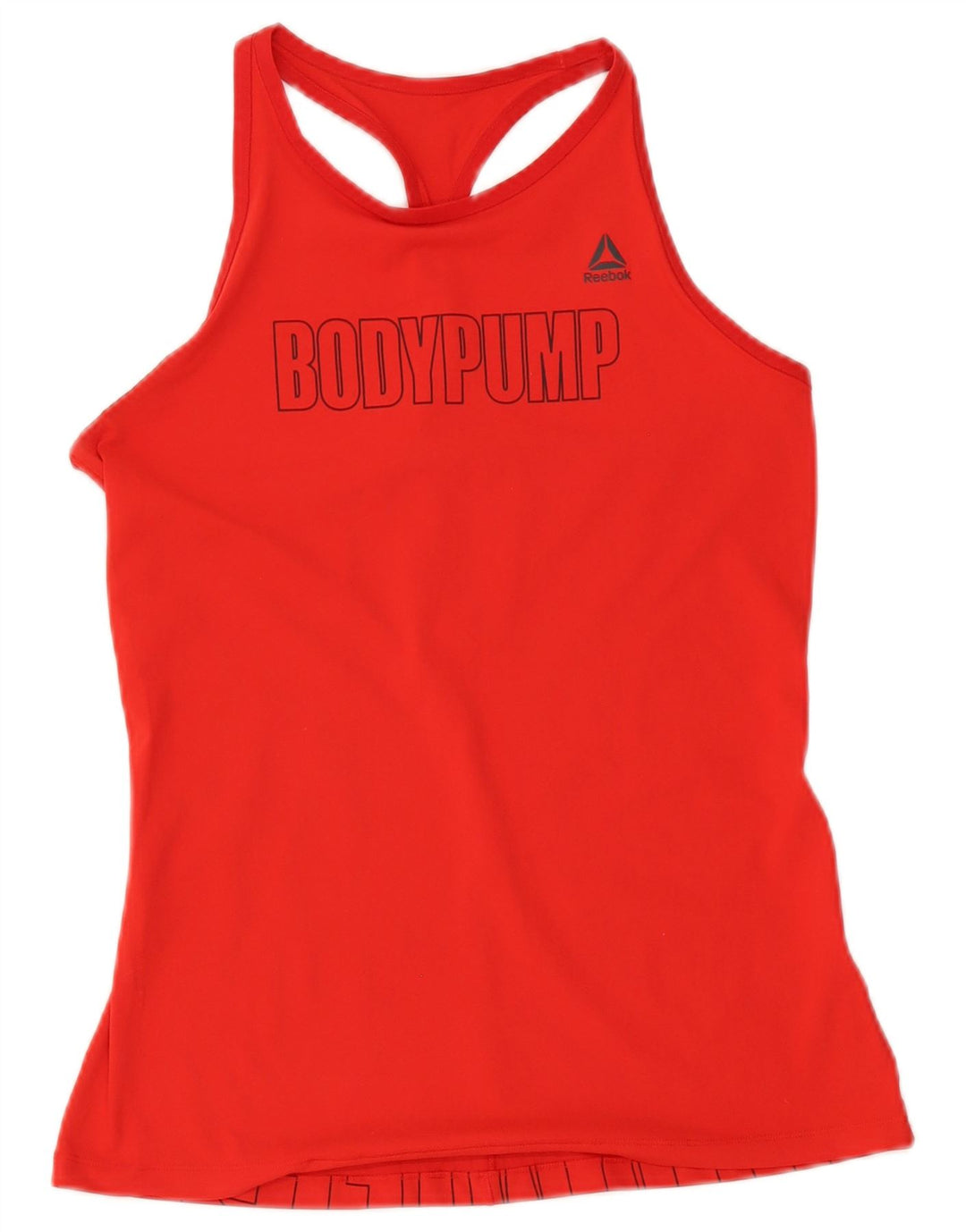 Reebok Débardeur Bodypump Graphic pour femme UK 12/14 Rouge moyen Polyester