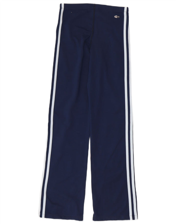 ADIDAS Pantalon de survêtement Climalite pour femme UK 10 Small Bleu marine