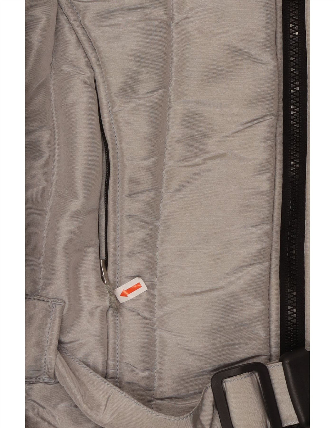 REFRIGIWEAR Veste bomber à capuche Cruz pour femme UK 14 Large Argent Polyester