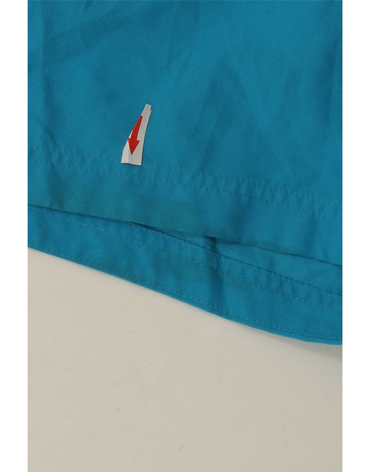 Calvin Klein Short de Bain Graphique Homme Bleu Moyen Colourblock