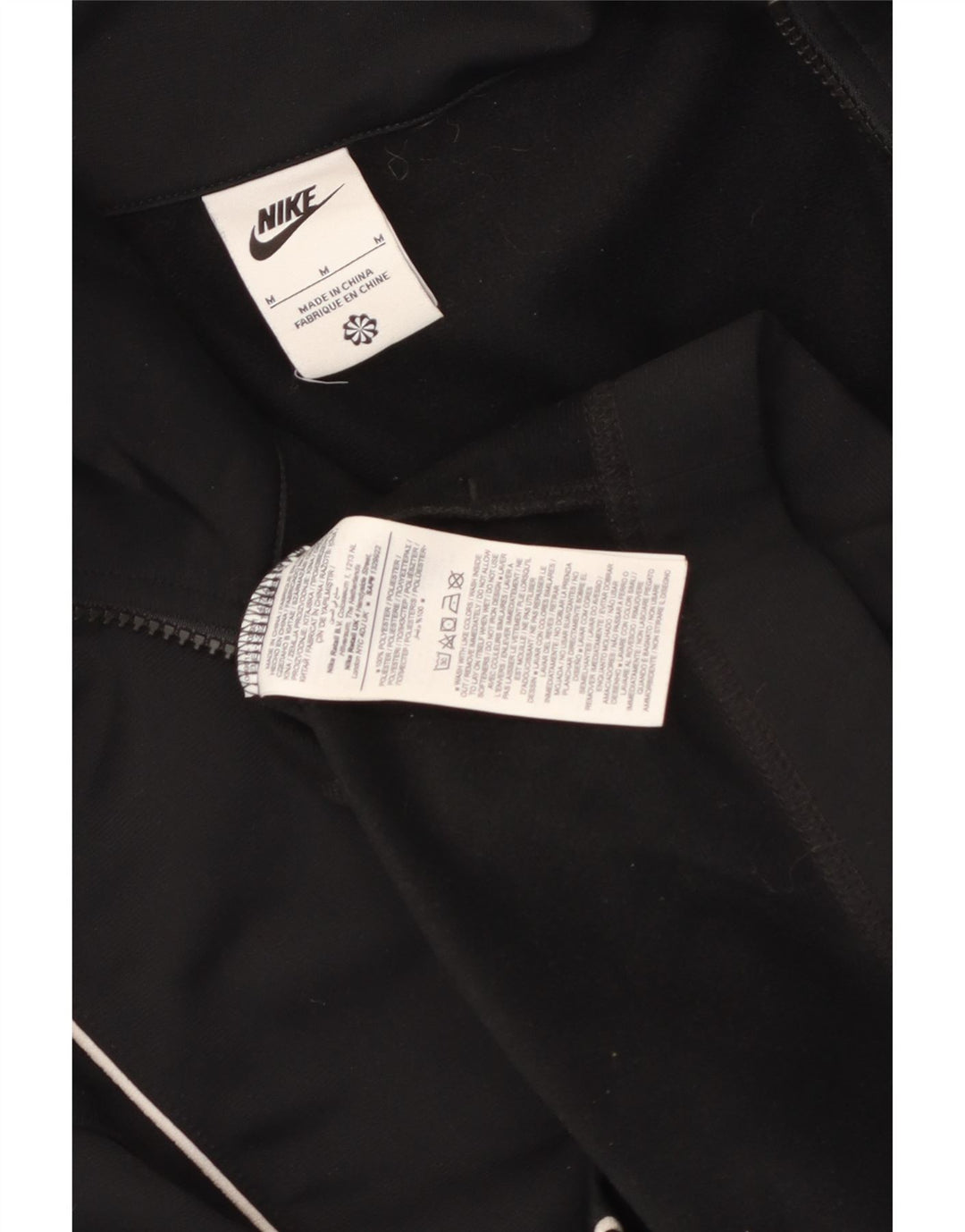 Nike Veste de survêtement pour femme UK 14 Medium Noir Polyester