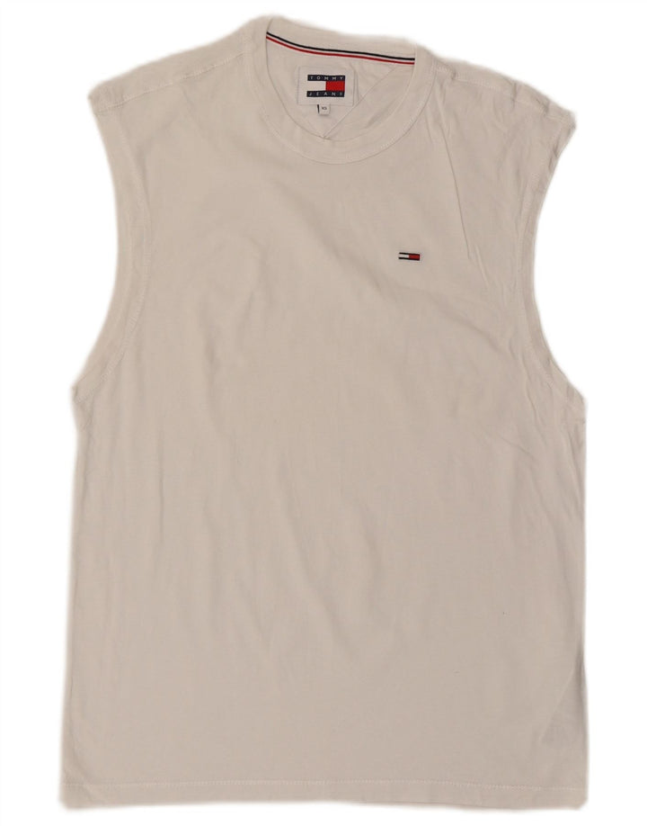 Tommy Hilfiger Débardeur Homme XS Blanc Coton