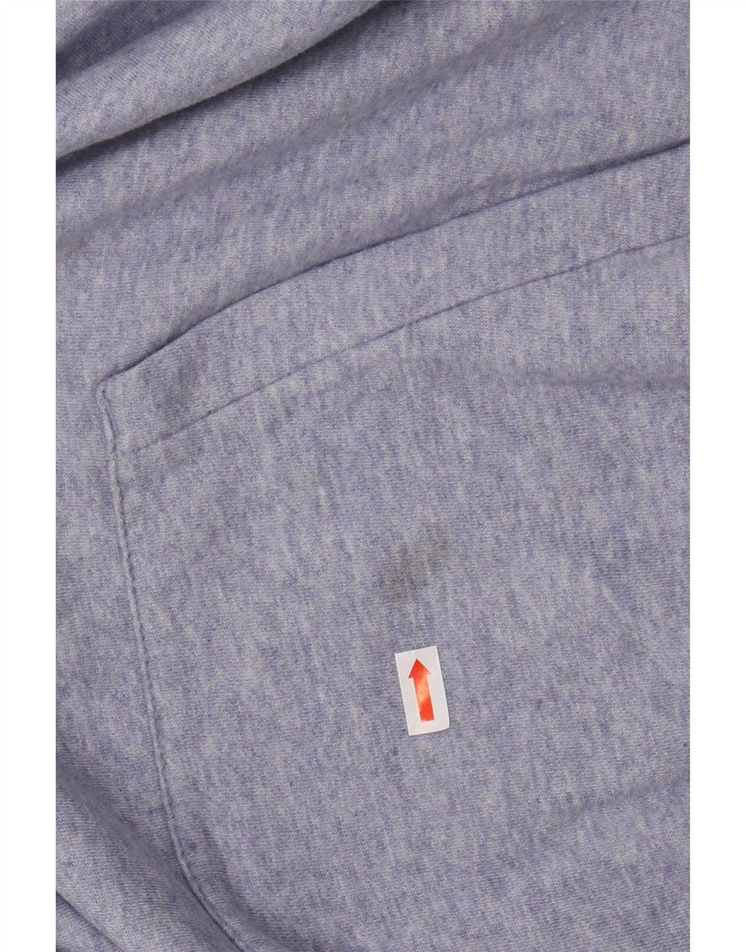 NIKE Pull à capuche surdimensionné pour femme UK 16 Grand coton moucheté violet