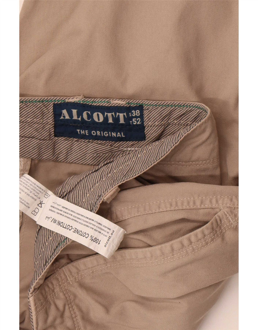 Alcott Short Cargo Homme W38 XL Coton Beige