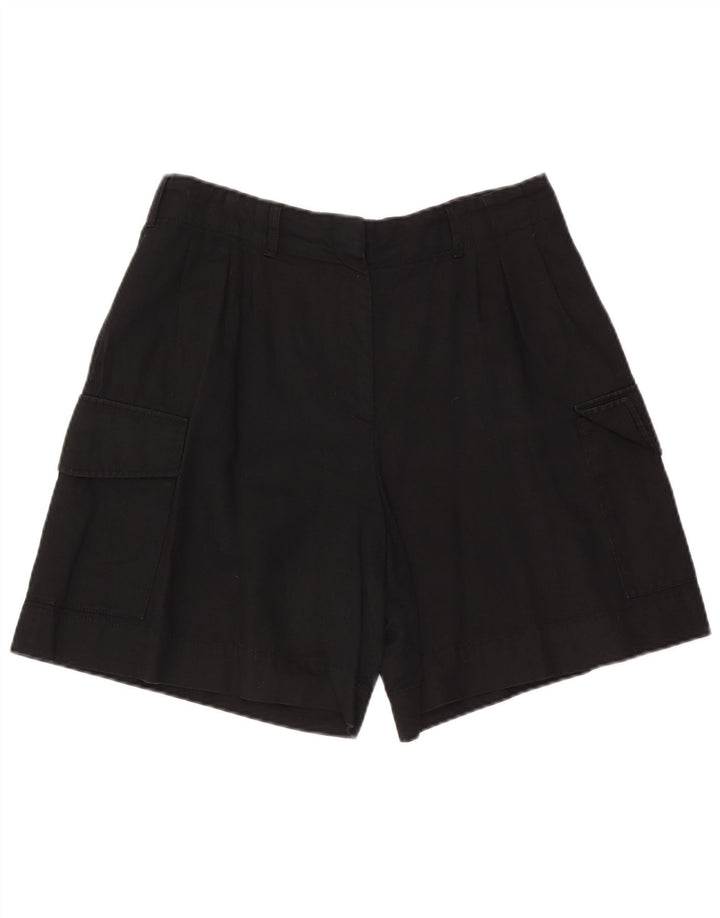 Massimo Dutti Short cargo pour femme EU 42 Large W32 Coton noir