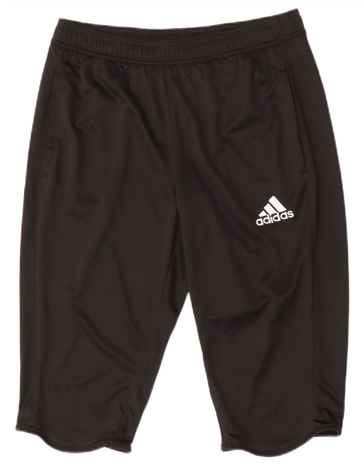 Adidas Short de sport Climalite Homme Noir Moyen Polyester