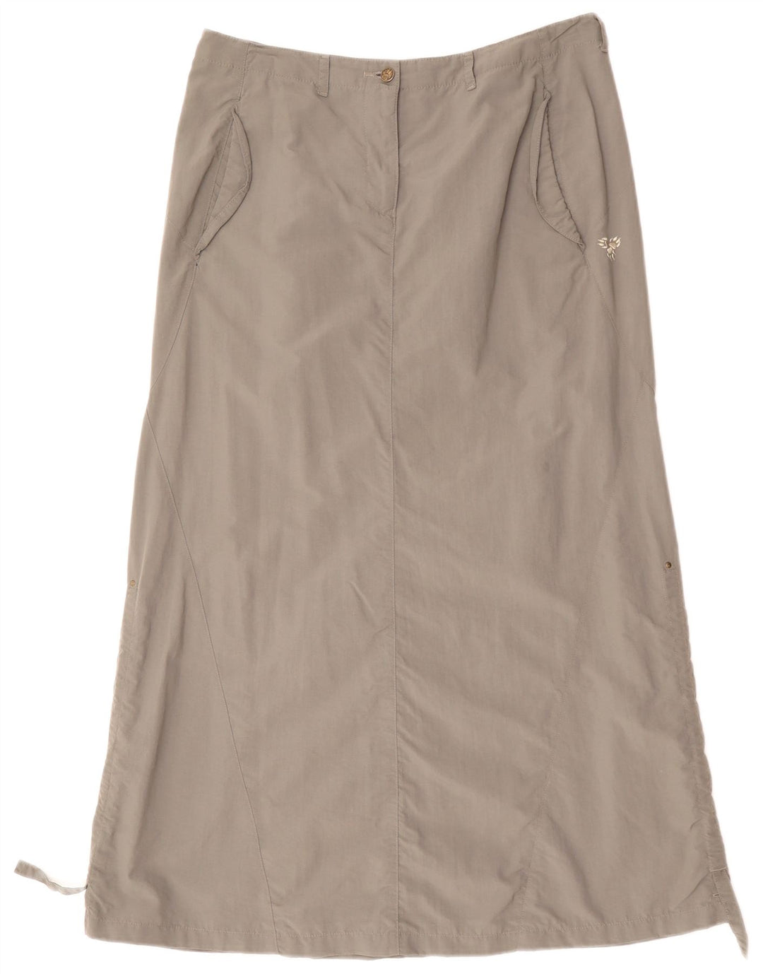 Jack Wolfskin Jupe longue de voyage pour femme UK 12/14 Medium W32 Gris Polyamide