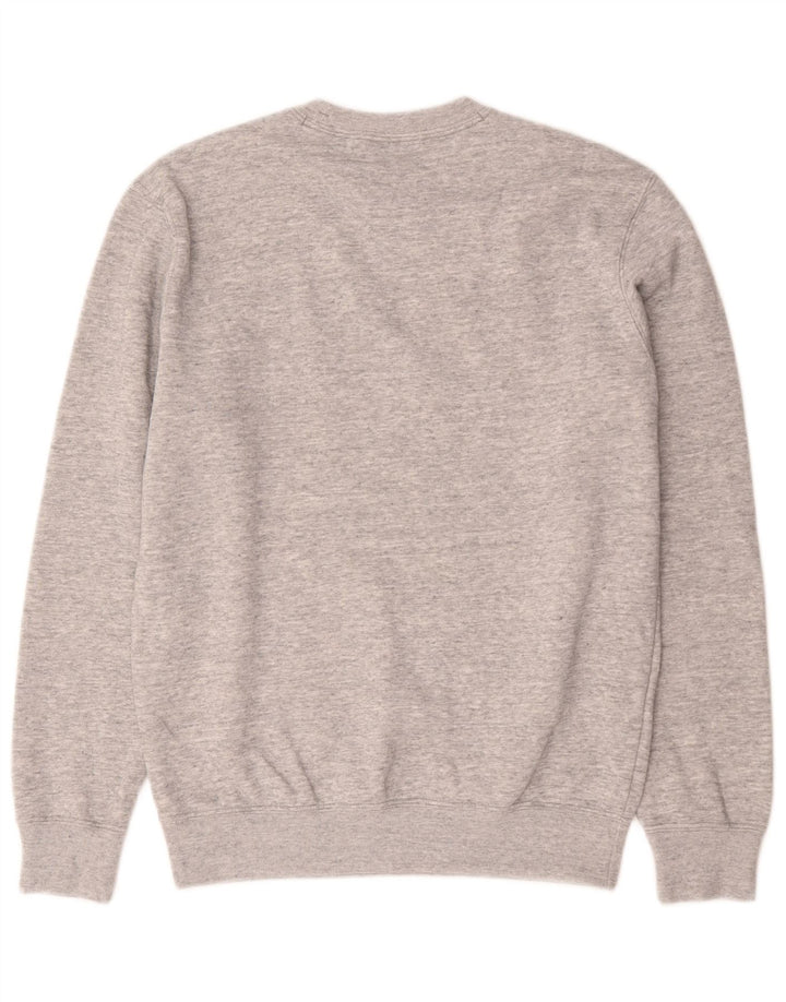 Champion Sweat-Shirt Graphique Homme Petit Gris Coton