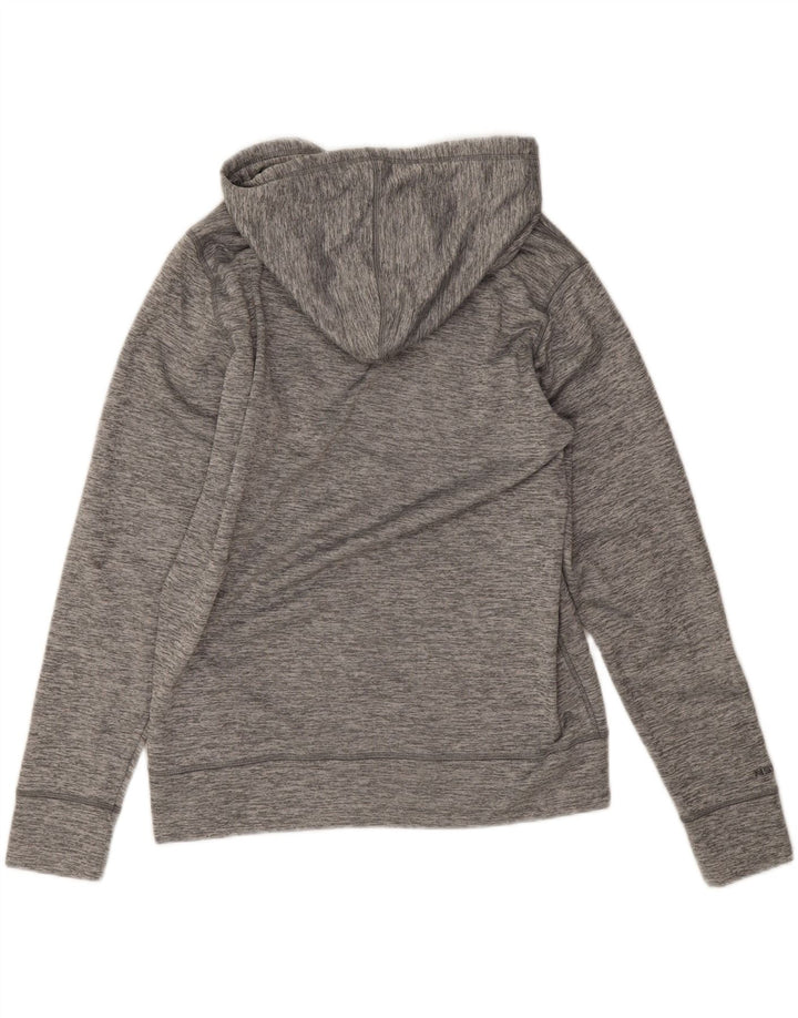 Under Armour Pull à capuche graphique pour femme UK 44 Gris moyen Polyester