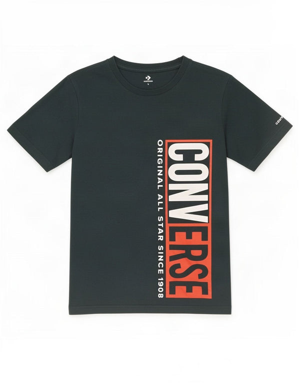 Converse Boys Graphic T-Shirt Top 12-13 Years Large Green Cotton