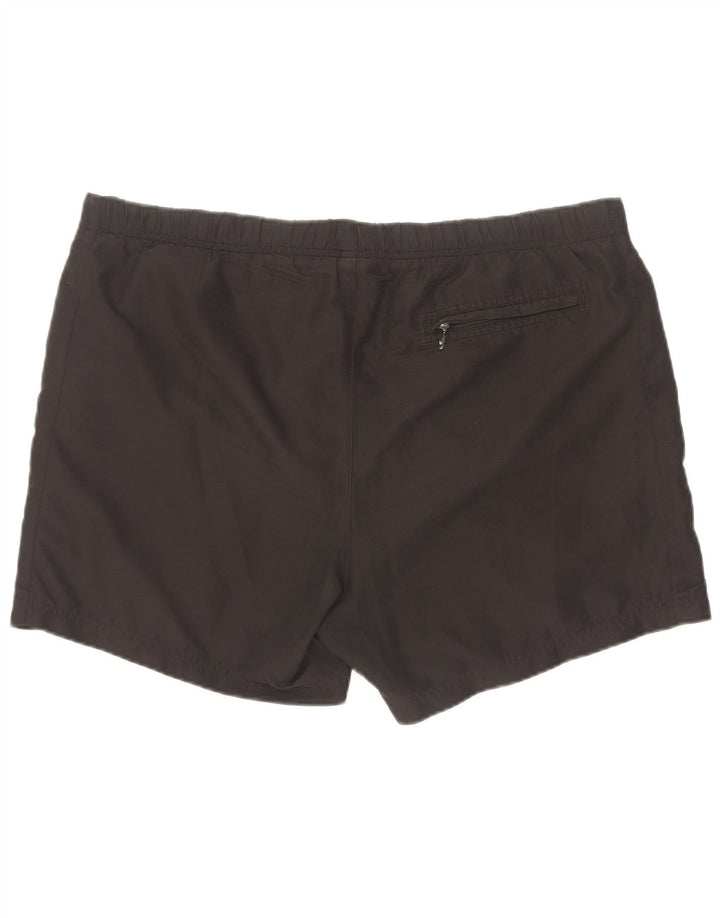 Nike Short de sport pour homme UK 42/44 Large Noir Polyester