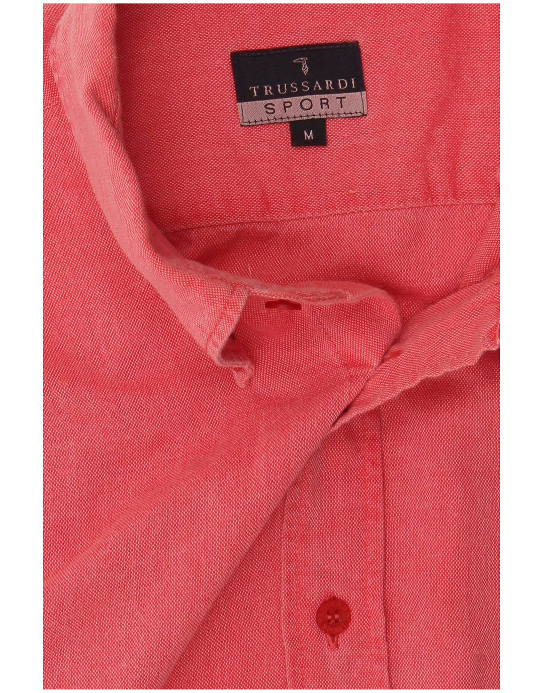 TRUSSARDI Chemise à Manches Courtes Homme Rouge Moyen
