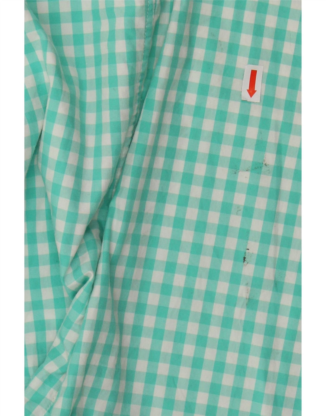 VINEYARD VINES Chemise cintrée pour homme en coton vichy turquoise moyen