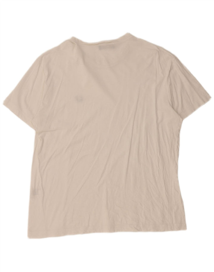 Fred Perry T-Shirt Homme Grand Blanc Coton