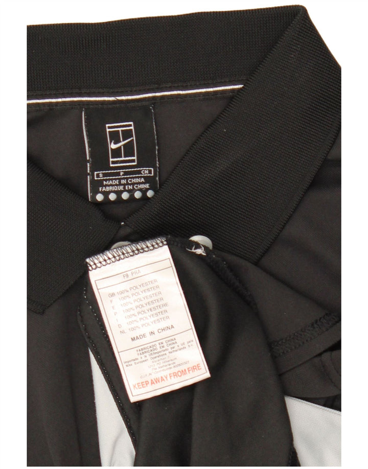 Nike Polo Homme Petit Noir Colorblock Polyester
