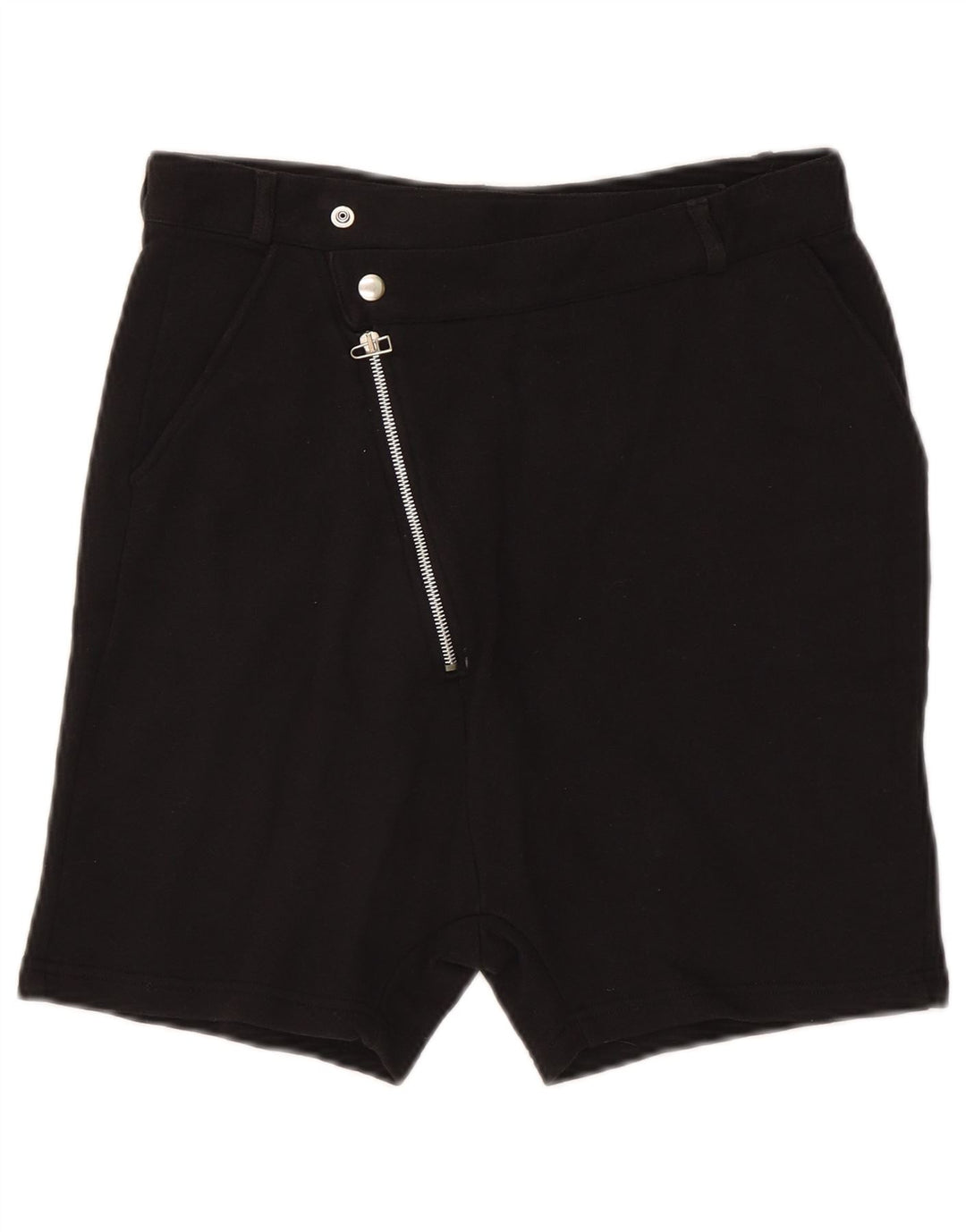 Zara Short Chino Homme Moyen W31 Coton Noir