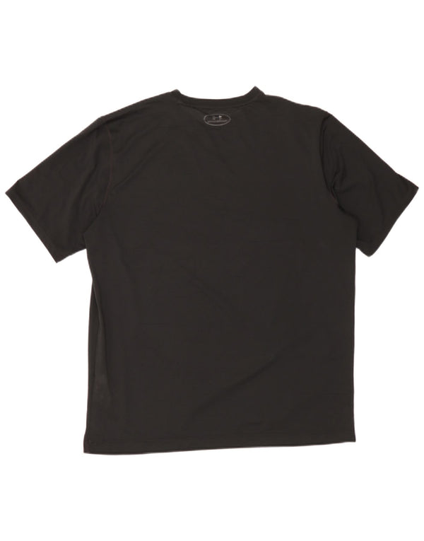 Under Armour T-Shirt Heat Gear Graphic Homme XL Noir Polyester