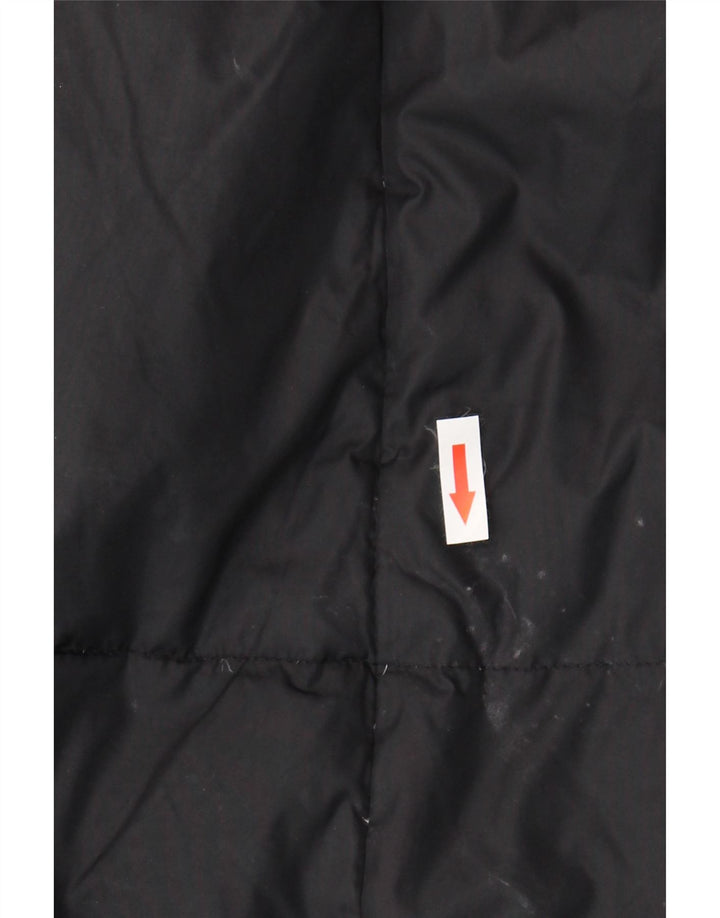Gas Manteau rembourré à capuche pour femme UK 44 Medium Noir Polyamide