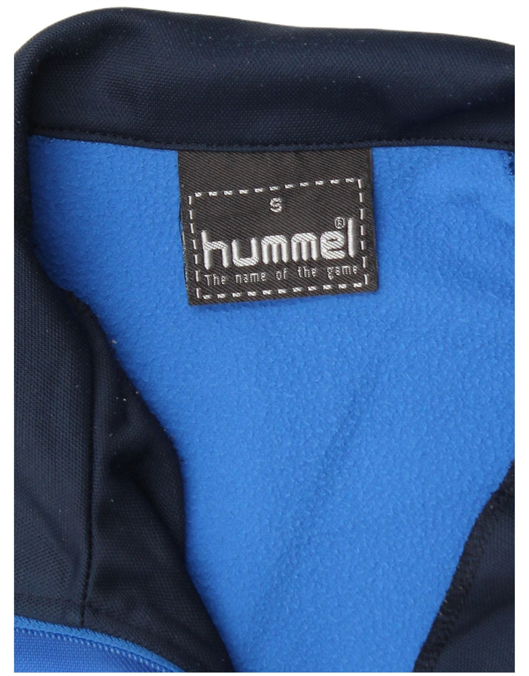 Hummel Veste de Survêtement Homme Small Bleu Colorblock