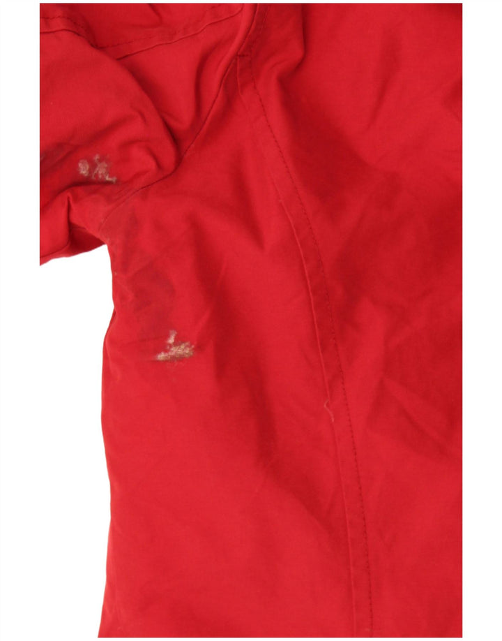 Woolrich Manteau matelassé surdimensionné à capuche pour femme UK 10 Small Bordeaux