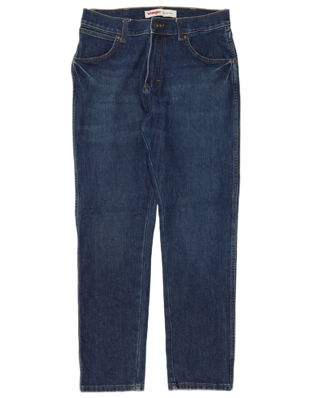 WRANGLER Jean fuselé régulier pour hommes W30 L30 bleu coton