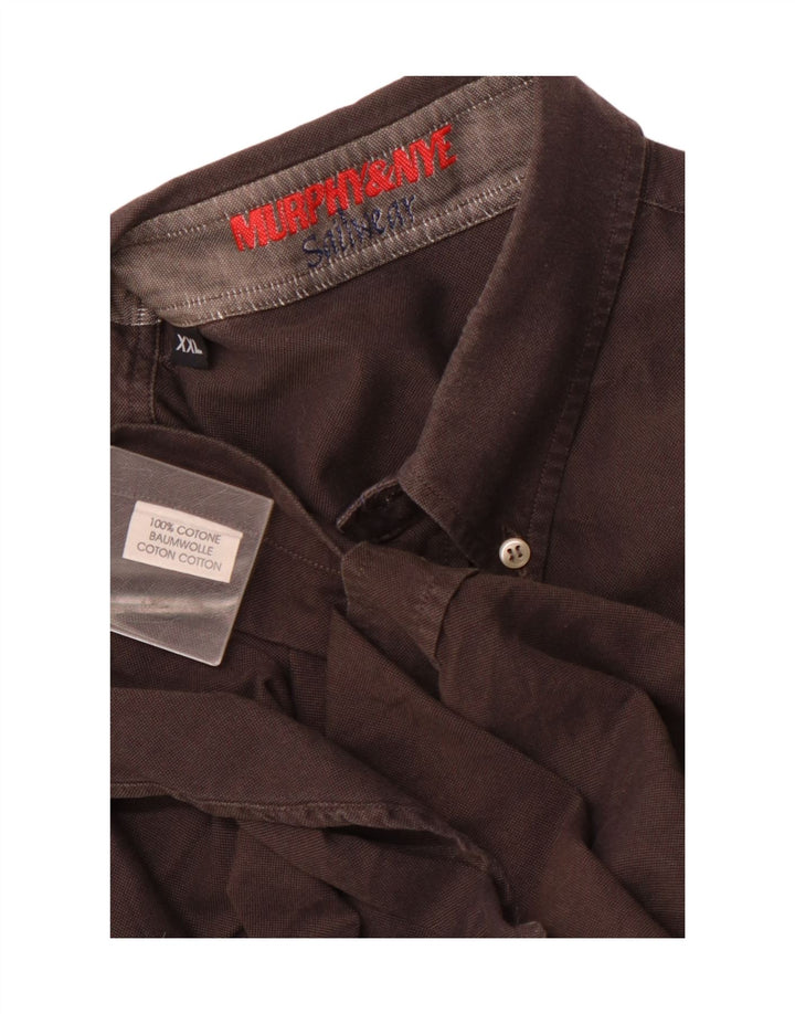 MURPHY & NYE Chemise Homme 2XL Gris Coton